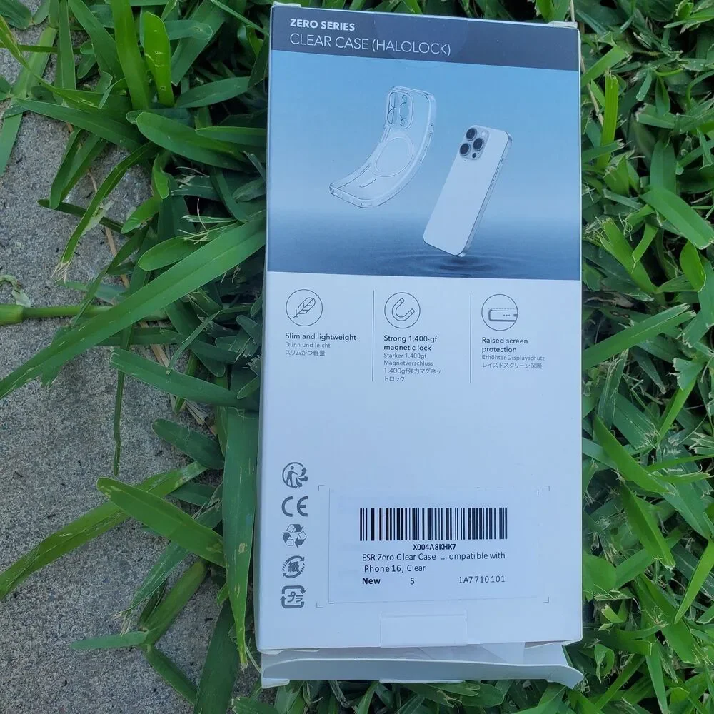 ESR Zero Clear Case Designed for iPhone 16